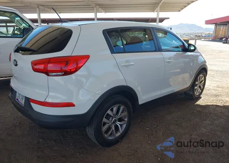 2016 Kia Sportage Lx from USA, damaged, VIN KNDPBCAC5G7815279